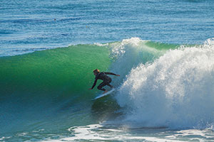 Campus Point Surfing_- photo copyright Barry Rowan